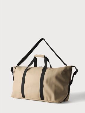RAINS Hilo Weekend Bag Large – Beige